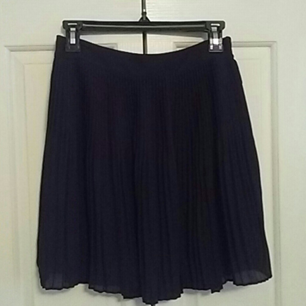 Ann Taylor Navy Blue Skirt